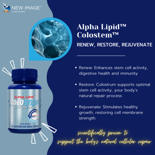 Second image of Alpha Lipid COLOSTEM Capsules x60