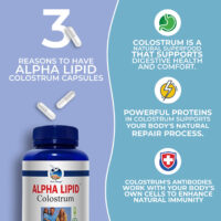 Buy alpha lipid colostrum tablets 120