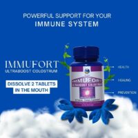 immufort colostrum tablets immune system support